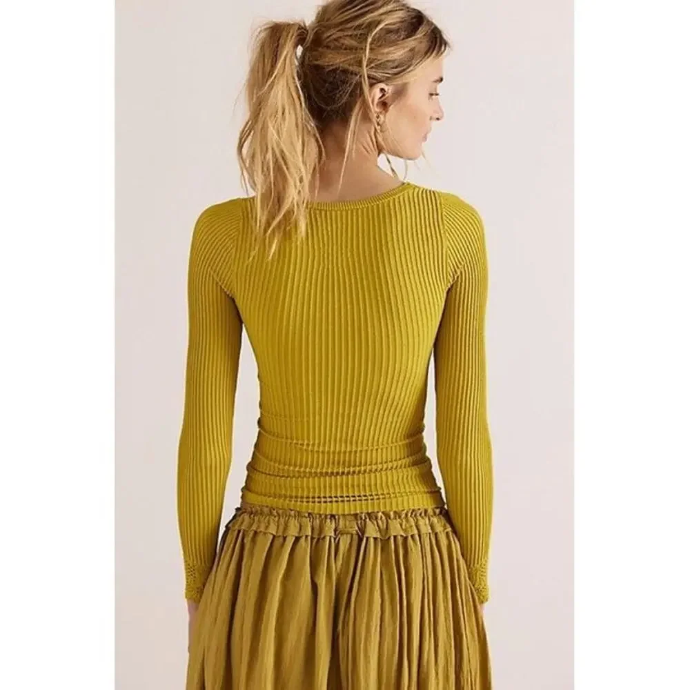 NWT New dynamic duo long sleeve free people